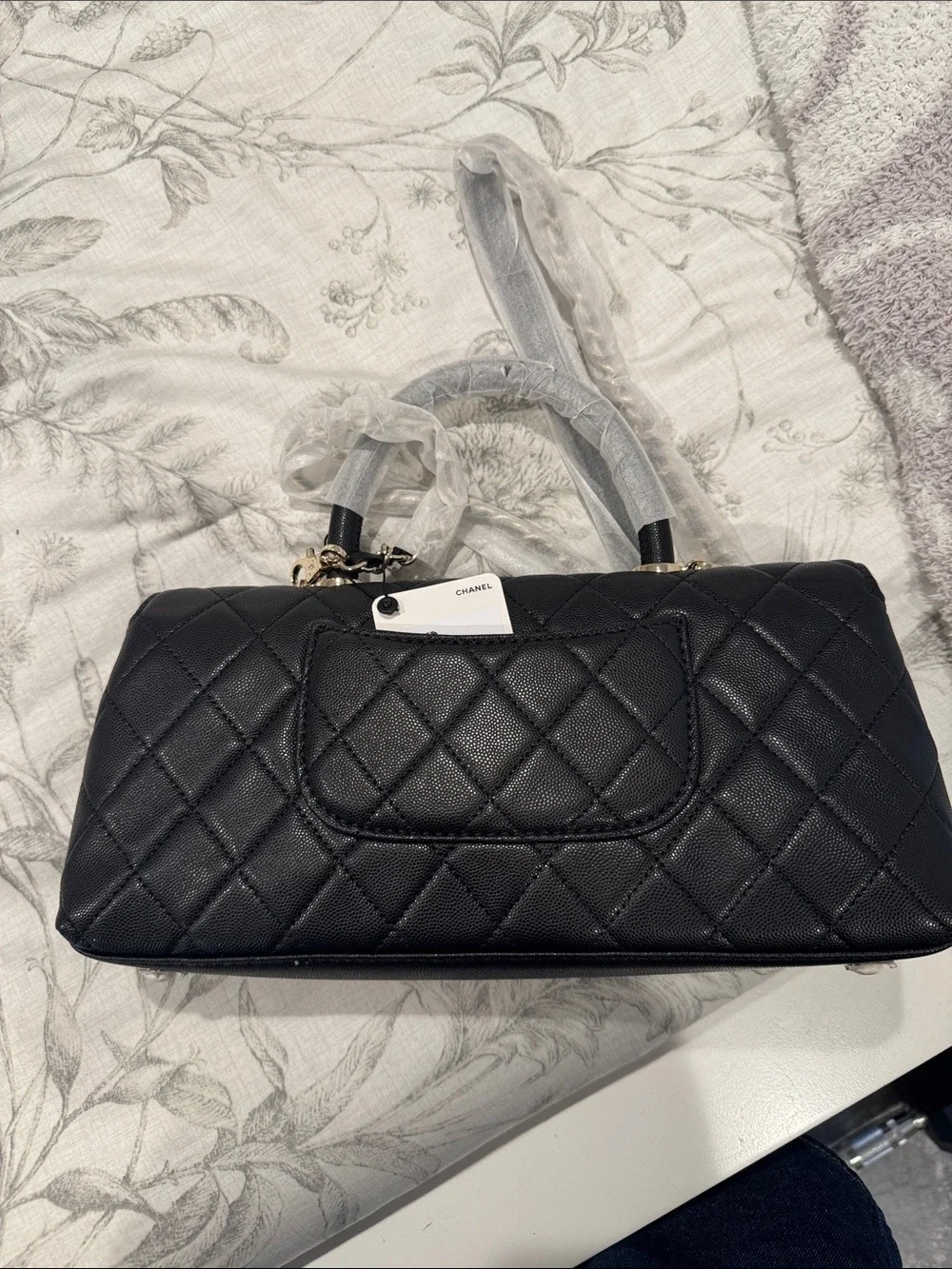 Chanel style rectangular top handle - Picture 6 of 8